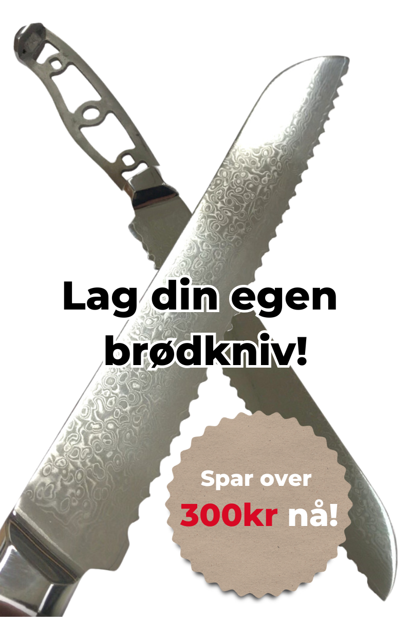 Brødknivblad - VG10 Damask Kokkekniv