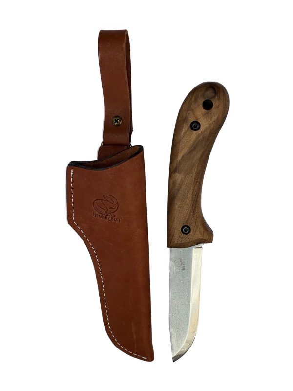 BSH2 Glacier Bushcraft kniv med slire