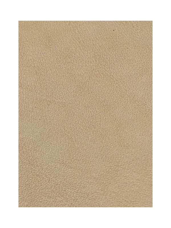 Slidskinn: Naturligt ofärgat läder 31x31cm