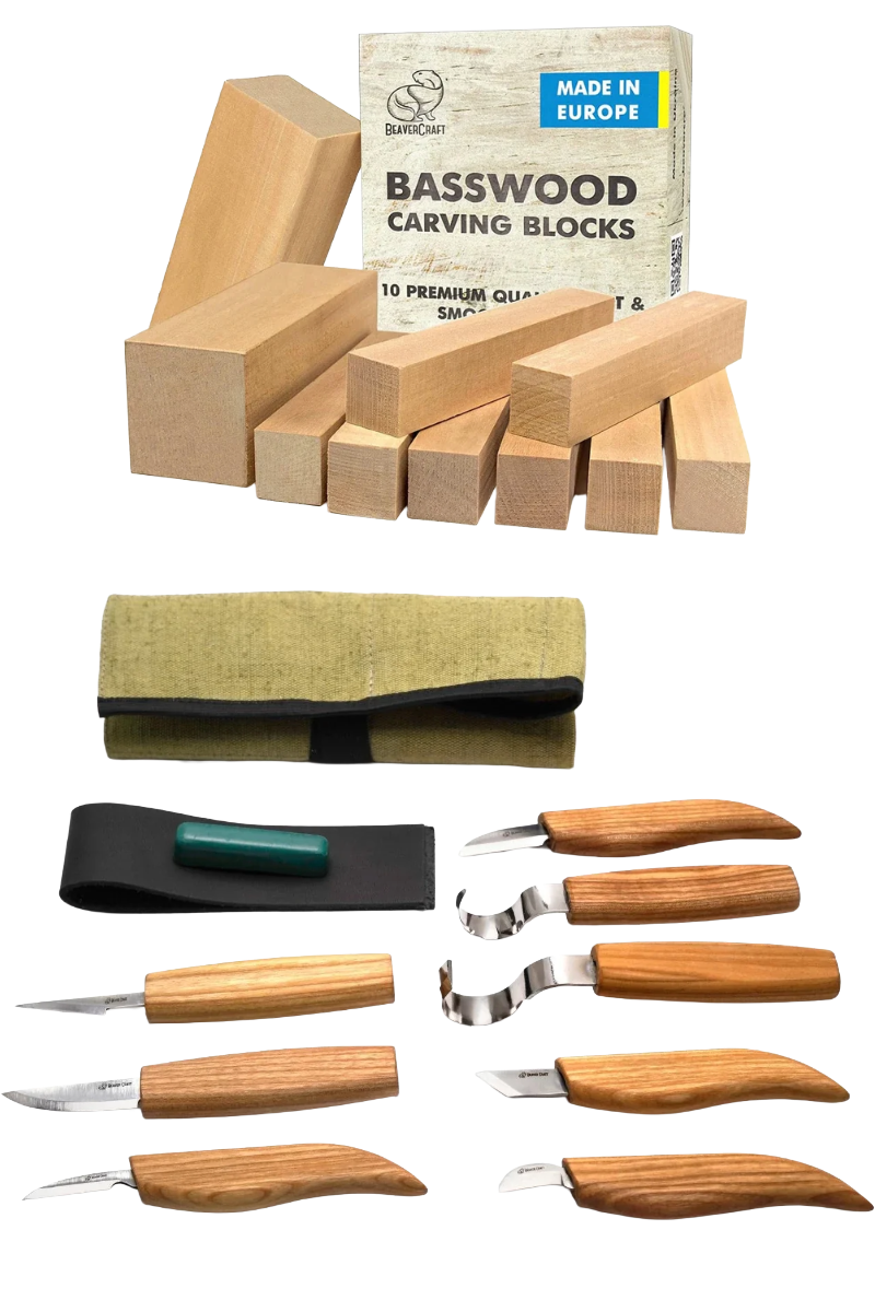 Startsett Treskjæring Premium