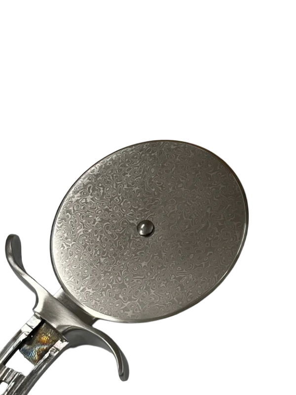 Pizzahjul - VG10 Damask Fulltange m/front og bakholk