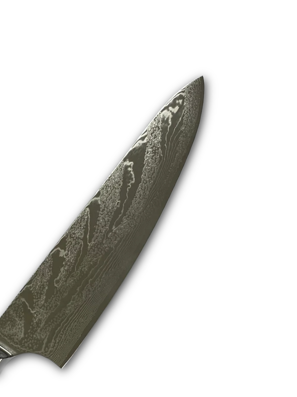 Kokkeknivblad - VG10 Damask Chef 240