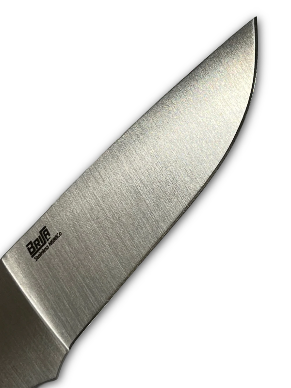 Brisa Trapper 95 Flat N690 rustfritt knivblad