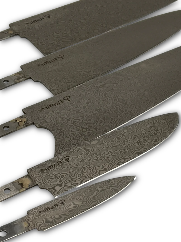 Damask Scandinavian Kjøkkenkniv