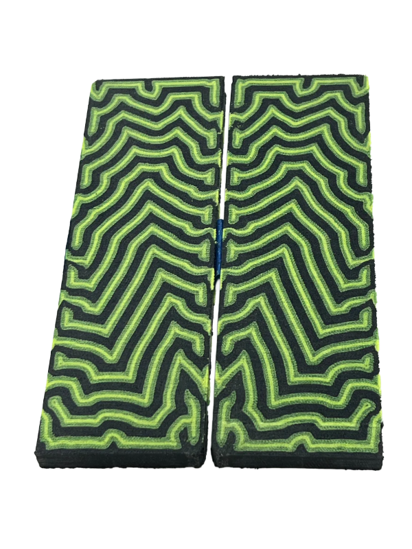 Micarta Toxic (sett med 2 plater)