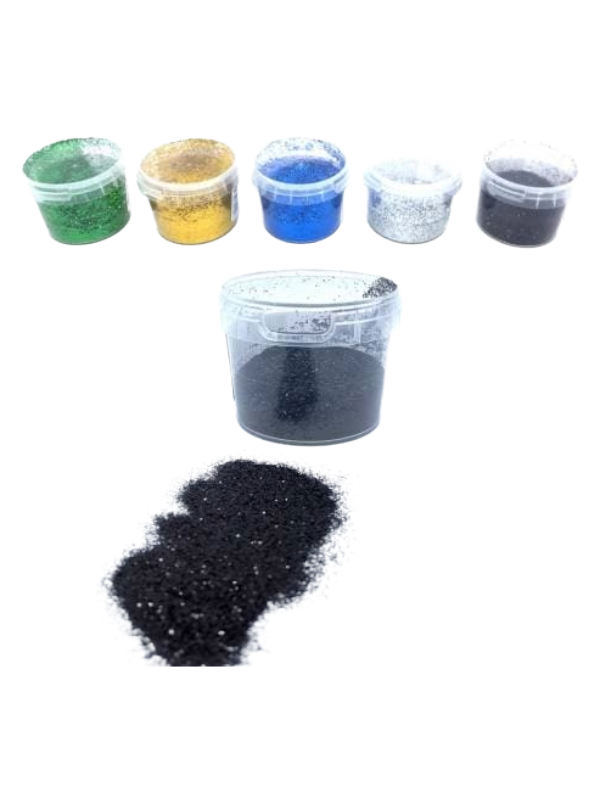 Glitter til epoxy - Metallglitter