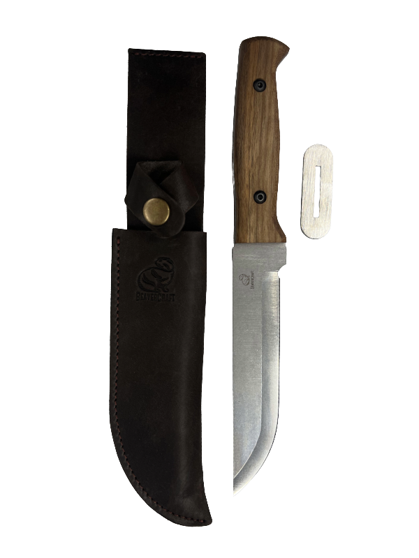 Ukrainsk Bowie Taktisk TLK1 Kniv med lærslire