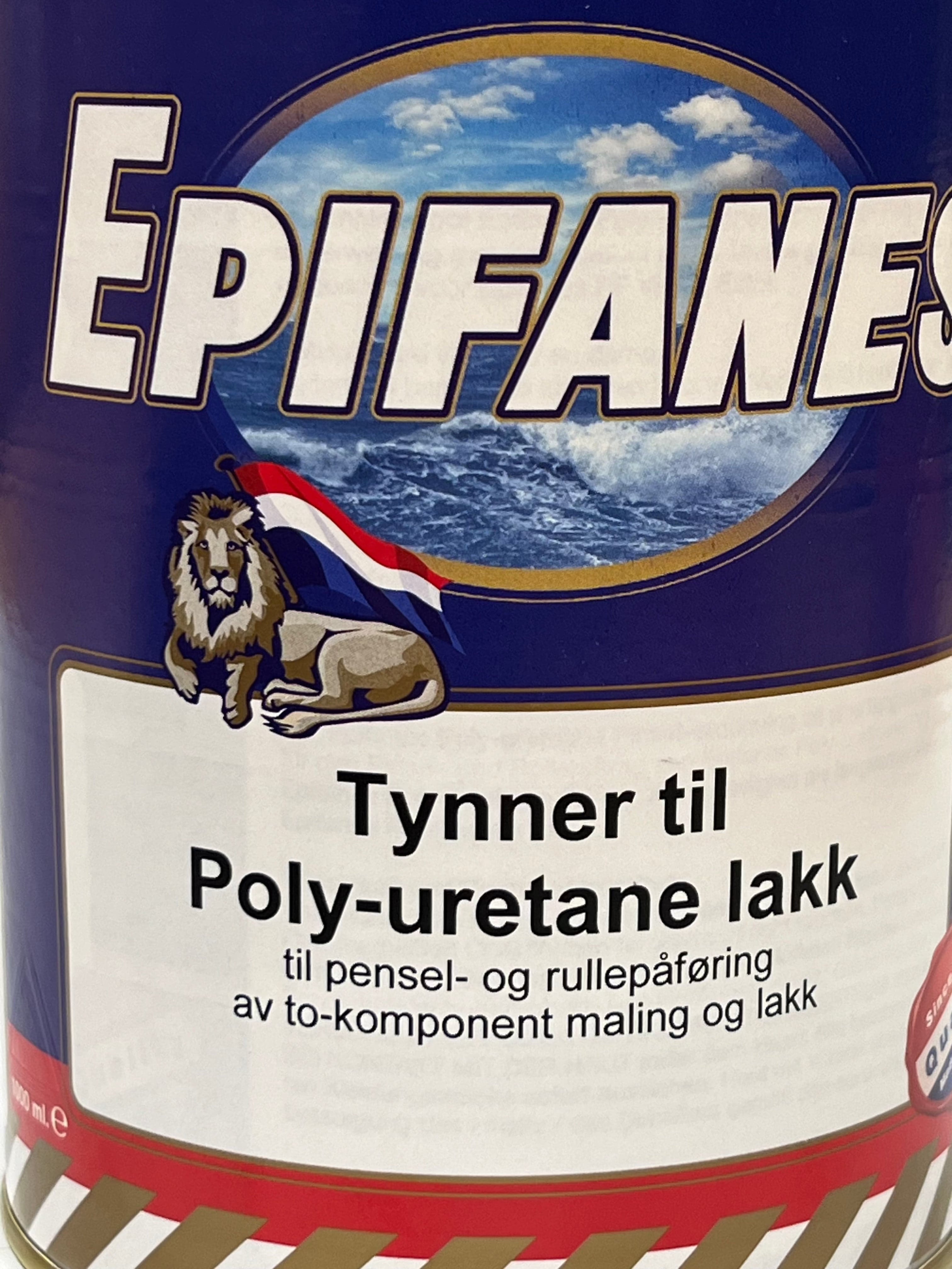 Epifanes tynner til Polyuretane lakk to-komponent 1000 ml