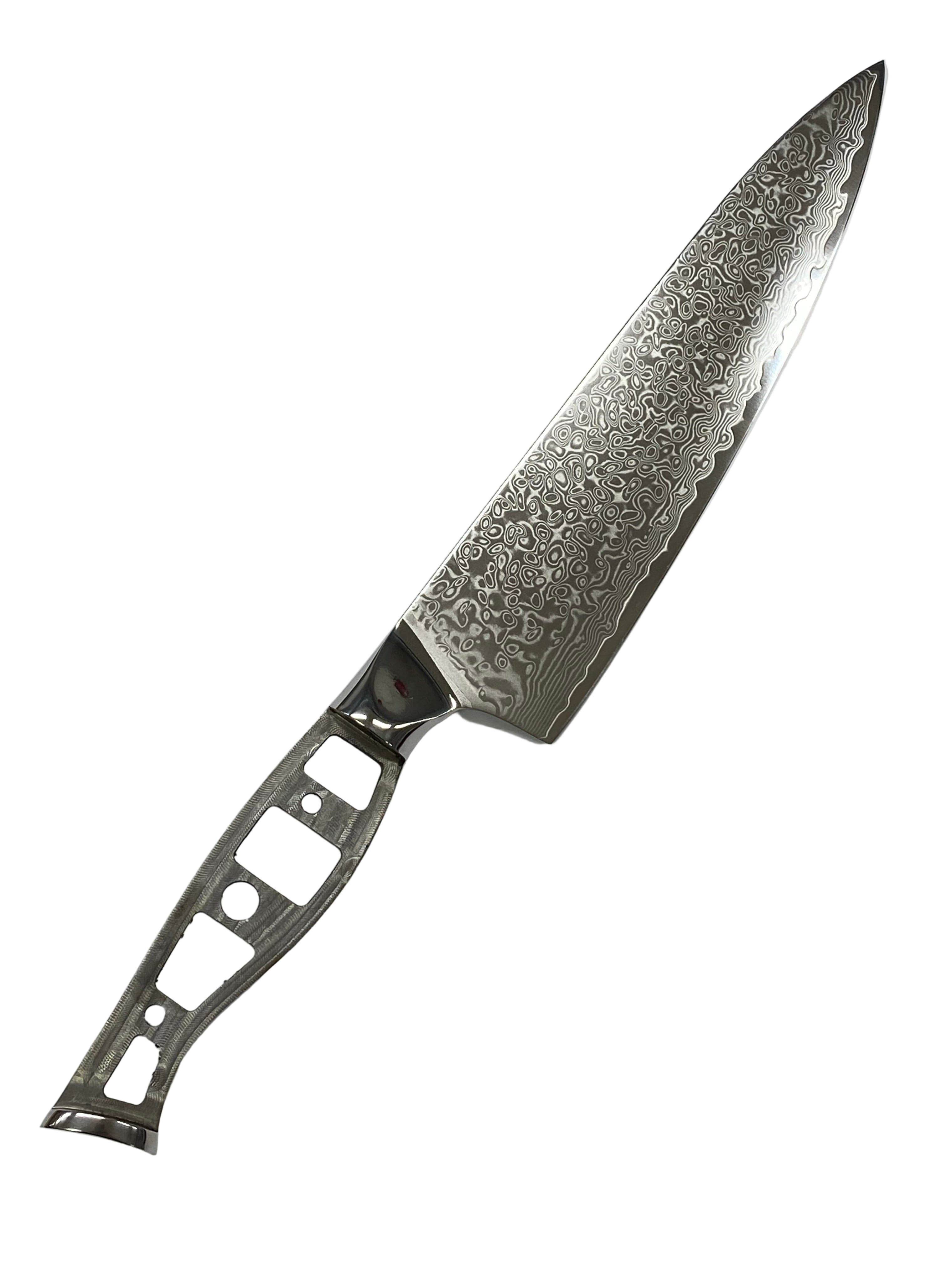 Kokkeknivblad - VG10 Damask Chef 200