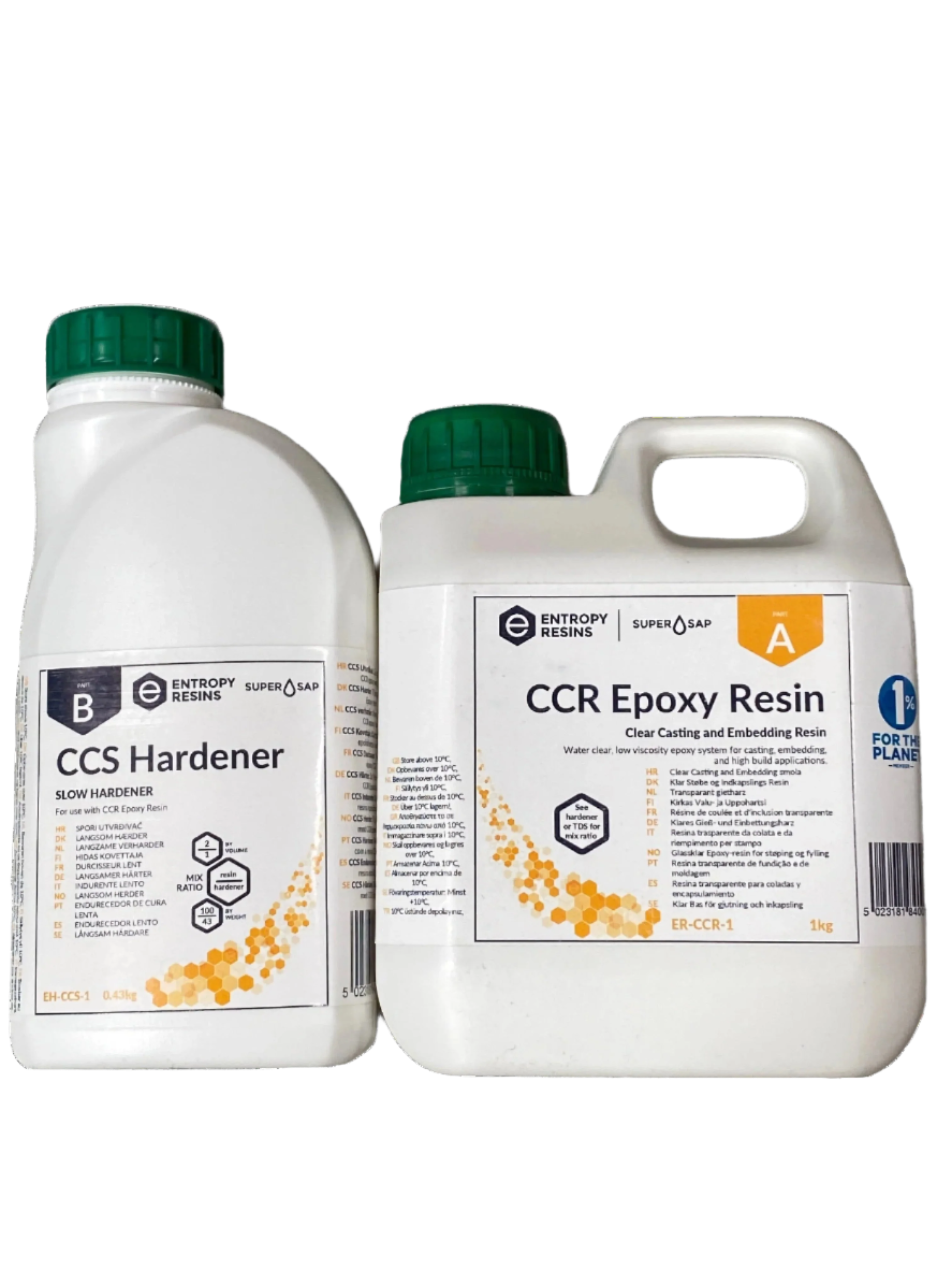 Glassklar Epoxy - CCR Epoxy Entropy SuperSap