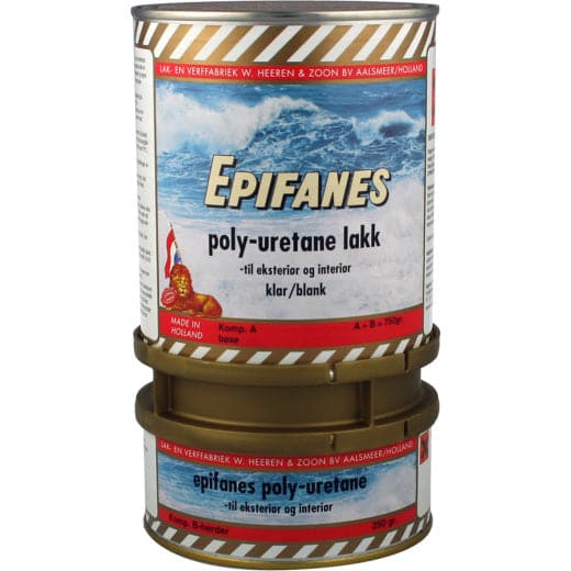 Polyuretane Lakk Klar Epifanes 750 gr