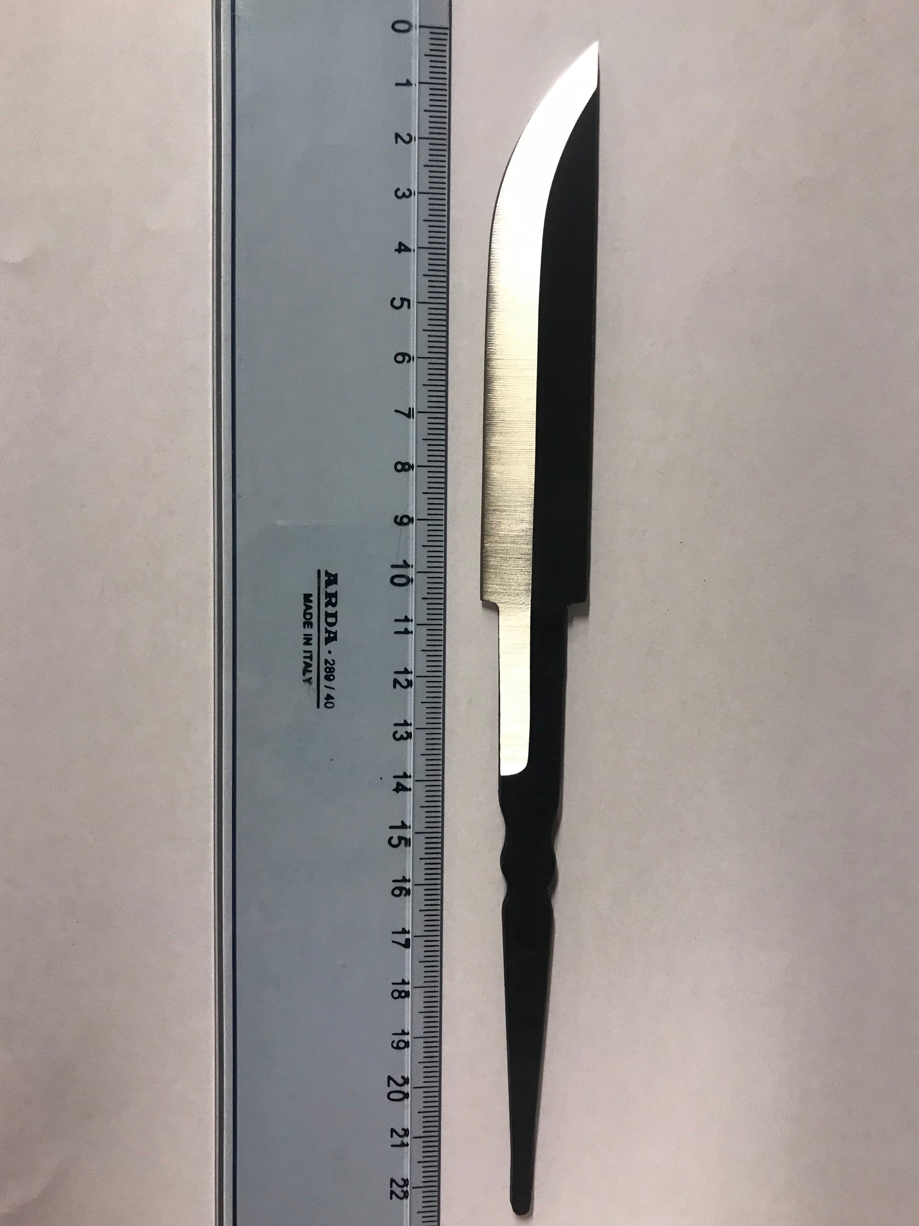 leuku sami kniv blad egg karbonstål 115mm