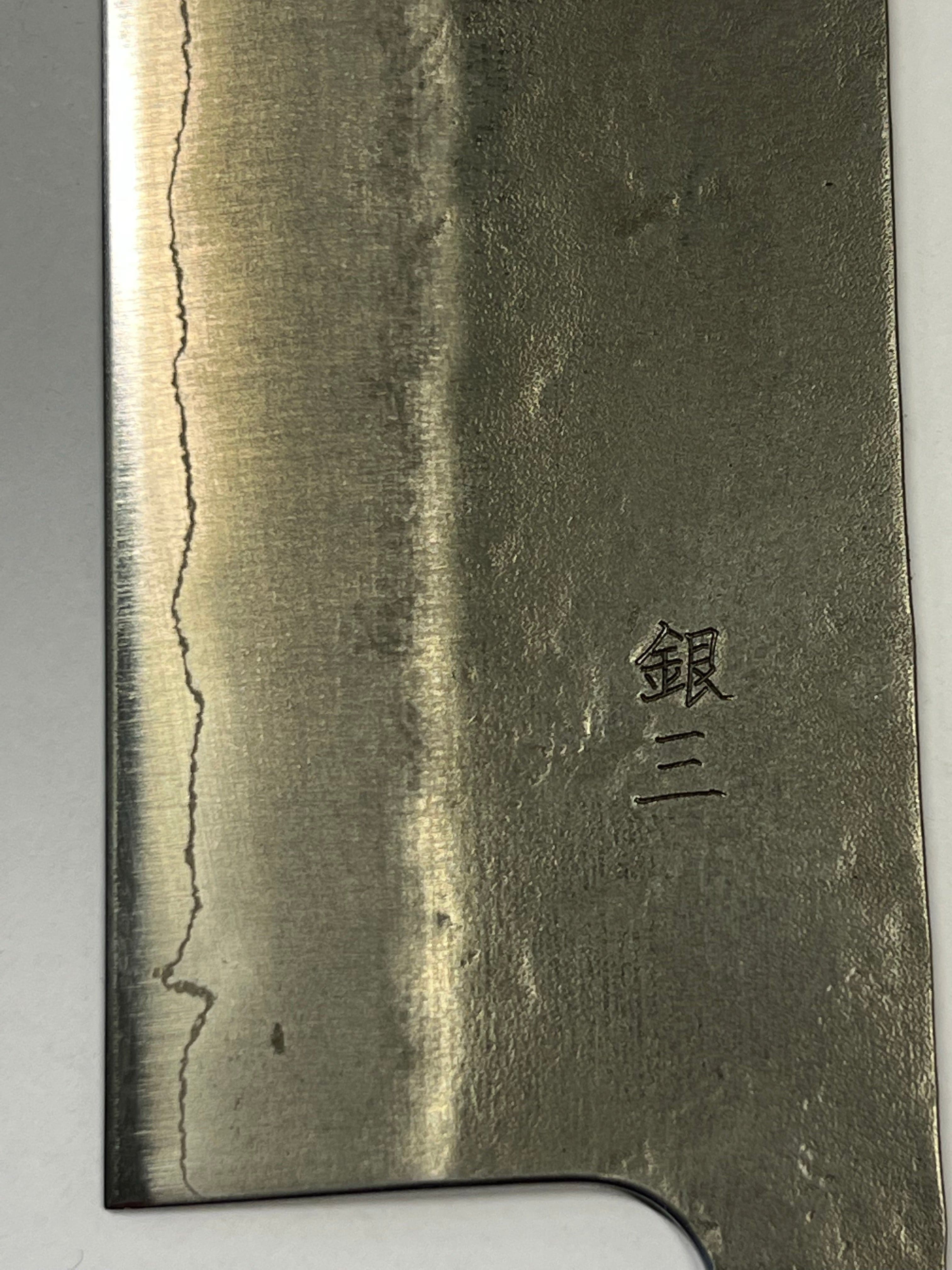 Nakiri 165 Silver3 Japansk håndsmidd knivblad