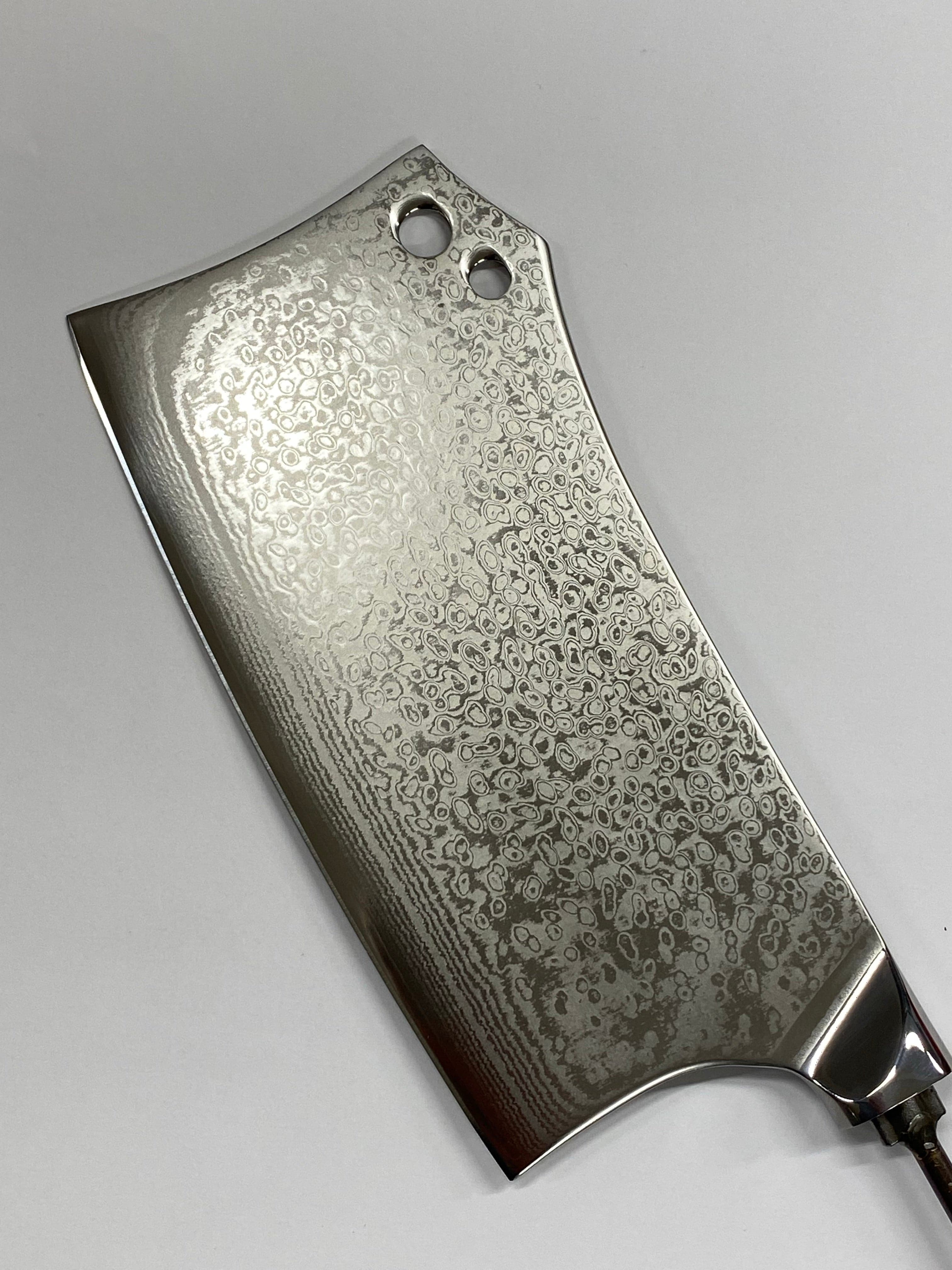 Cleaver - AUS10 Damask Kokkekniv 7"