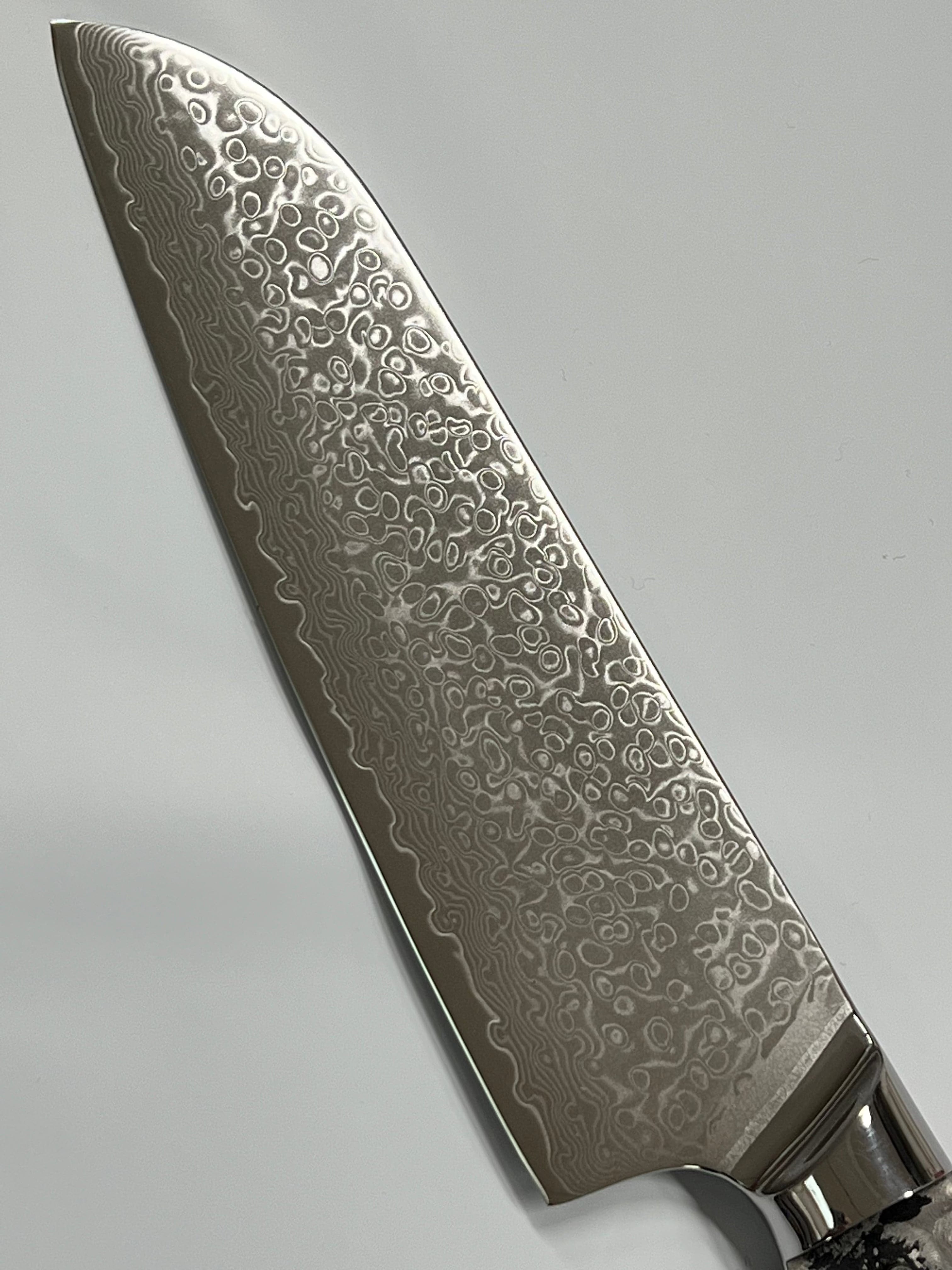 Santoku - VG10 Damask Kokkekniv 8" fulltange med holker