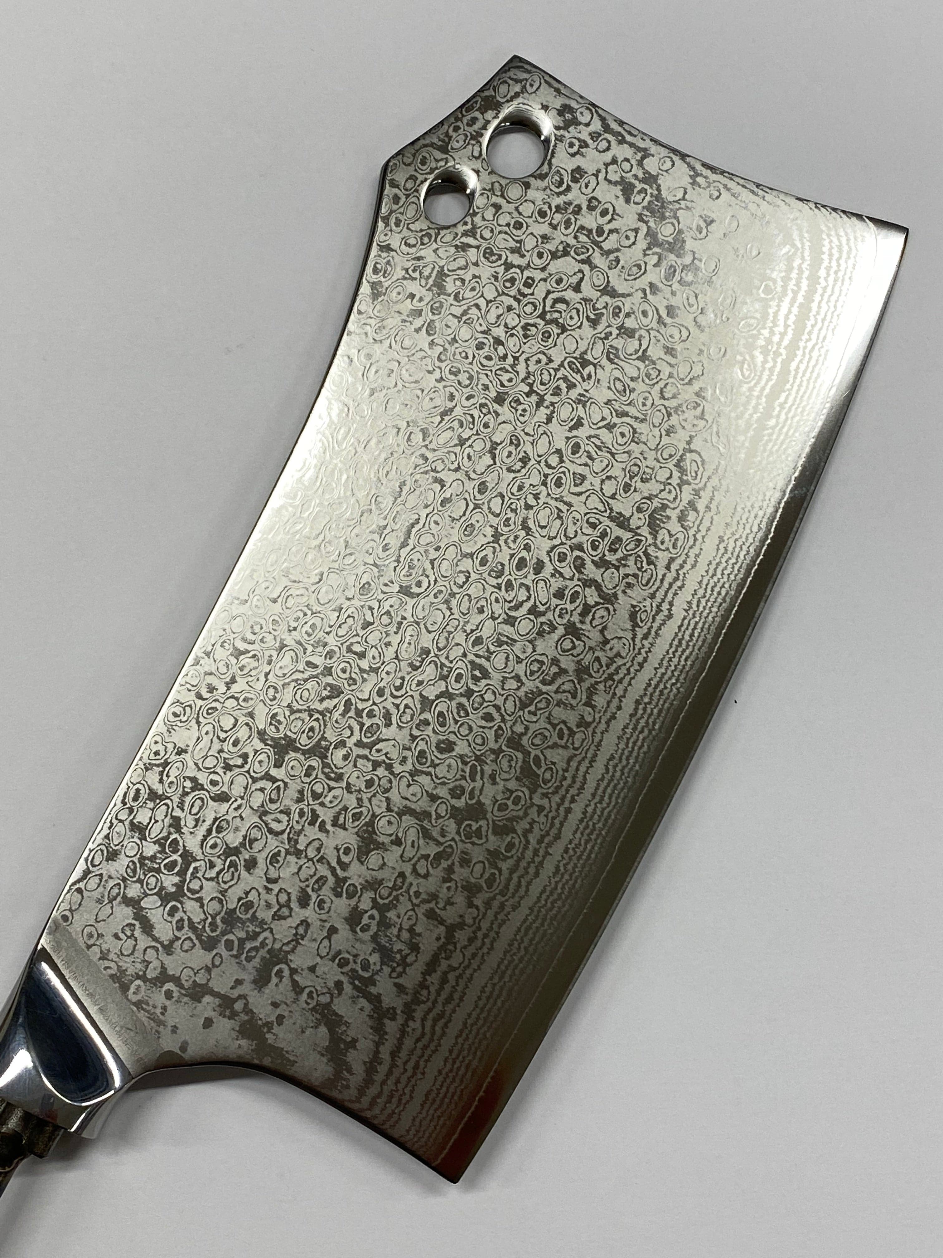 Cleaver - AUS10 Damask Kokkekniv 7"